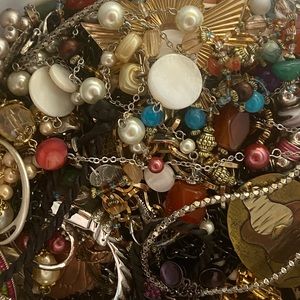 Vintage Costume Junk Jewelry
